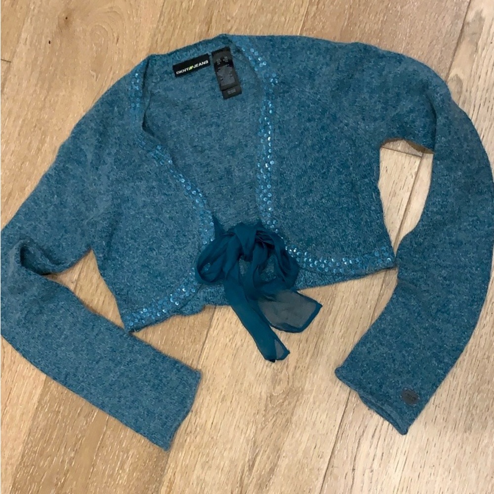 DKNY cropped cardigan